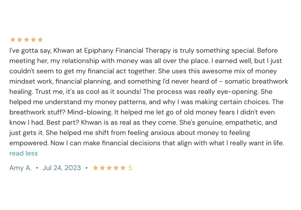 Epiphany Financial Therapy